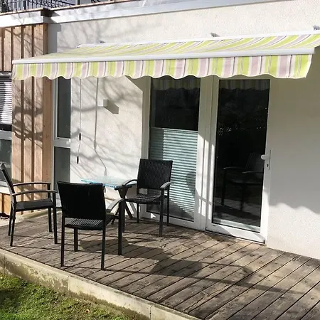 Tiny House Unterm Zwetschgenbaum Apartment Johannesberg Exterior photo